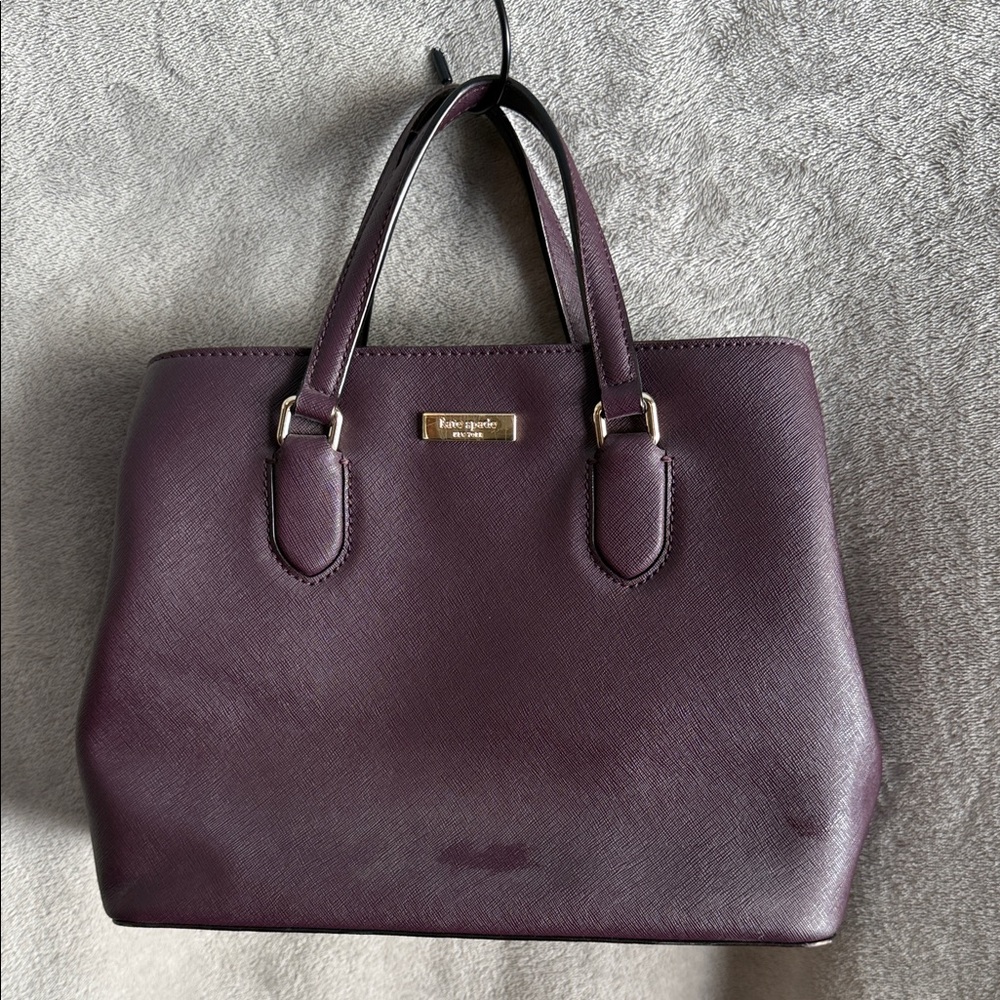 Kate Spade Deep Purple Tote Bag